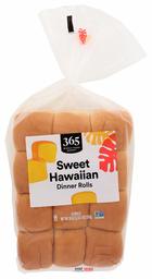 365 Everyday Value, Sweet Hawaiian Dinner Rolls, 12 ct