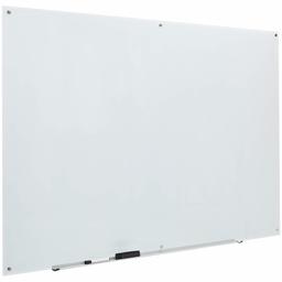 AmazonBasics Glass Dry-Erase Board - White, Magnetic, 6' x 4' (Renewed)