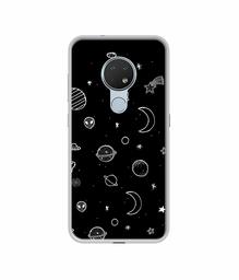 Amazon Brand - Solimo Designer Solar System UV Printed Soft Back Case Mobile Cover for Nokia 6.2