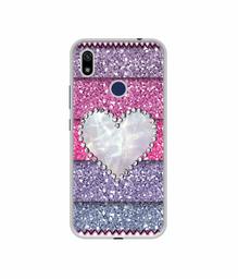 Amazon Brand - Solimo Designer Stone Heart UV Printed Soft Back Case Mobile Cover for Gionee F9