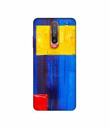 Amazon Brand - Solimo Designer Rectangle On Canvas 3D Printed Hard Back Case Mobile Cover for Poco X2 / Mi Redmi K30