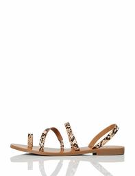 find. Women's Flat Gladiator Sandals, Braun Snake, 6 us