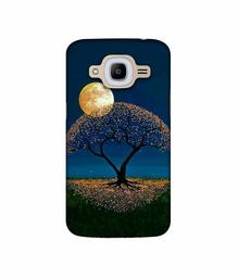 Amazon Brand - Solimo Designer Dark Night View UV Printed Soft Back Case Mobile Cover for Samsung Galaxy J2 (2016)