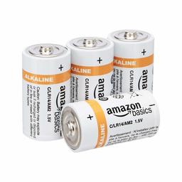 AmazonBasics - Pilas alcalinas de 1,5 V para uso diario, paquete de 4