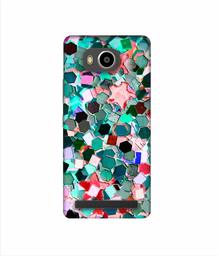 Amazon Brand - Solimo Designer Multicolor Stone 3D Printed Hard Back Case Mobile Cover for Lenovo A7700