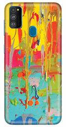 Amazon Brand - Solimo Designer Colorful Pattern 3D Printed Hard Back Case Mobile Cover for Samsung Galaxy M21 / M30s