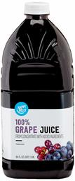 Amazon Brand - Happy Belly Grape Juice from Concentrate, 64 Ounce