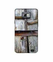 Amazon Brand - Solimo Designer Old Door 3D Printed Hard Back Case Mobile Cover for Samsung Galaxy S2