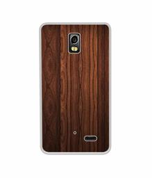 Amazon Brand - Solimo Designer Wooden Texture UV Printed Soft Back Case Mobile Cover for LYF Water 10