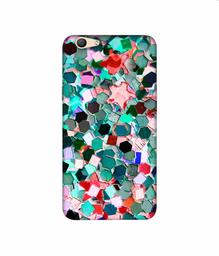 Amazon Brand - Solimo Designer Multicolor Stone 3D Printed Hard Back Case Mobile Cover for Oppo F1s