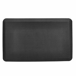 AmazonCommercial Ergonomic Anti-Fatigue Standing Mat, Comfort Standing, Office Mat, Desk Mat, Service Counter, 81 x 51 x 1.9 cm, Black, Pack of 5