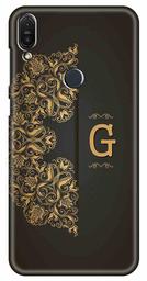 Amazon Brand - Solimo Designer Black Pattern Alphabet-G 3D Printed Hard Back Case Mobile Cover for Asus Zenfone Max Pro M1