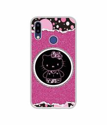 Amazon Brand - Solimo Designer Kitty with Glitter UV Printed Soft Back Case Mobile Cover for Tecno Camon i2