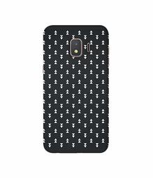 Amazon Brand - Solimo Designer Small Triangle 3D Printed Hard Back Case Mobile Cover for Samsung Galaxy J2 Core