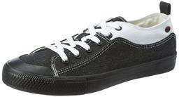 Amazon Brand - Inkast Denim Co. Men's Black Canvas Sneakers-8 UK (AZ-IK-027A)