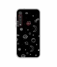 Amazon Brand - Solimo Designer Solar System UV Printed Soft Back Case Mobile Cover for Motorola Moto G8 Plus