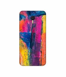 Amazon Brand - Solimo Designer Color Mash On Canvas 3D Printed Hard Back Case Mobile Cover for Meizu M3 Note