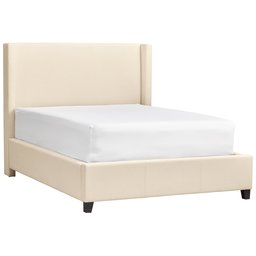 Amazon Brand – Stone & Beam Clifton Modern Upholstered Queen Bedwith Headboard, 68.5