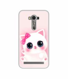 Amazon Brand - Solimo Designer Babby Kitty UV Printed Soft Back Case Mobile Cover for Asus Zenfone 2 Laser ZE550KL