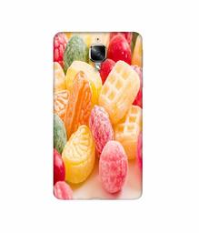 Amazon Brand - Solimo Designer Color Candies 3D Printed Hard Back Case Mobile Cover for OnePlus 3 / OnePlus 3T