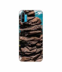 Amazon Brand - Solimo Designer Rocks 3D Printed Hard Back Case Mobile Cover for Realme C3