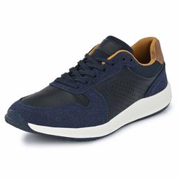 Klepe Men's Navy Chunky/Platform Sneakers-9 UK (43 EU) (10 US) (KP75/NVY)