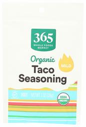 365 by Whole Foods Market, Organic Taco Seasoning, Mild, 1 Ounce