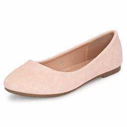 Flavia Women's Pink Ballet Flats-9 UK (40 EU) (10 US) (FK/WQ0014/PNK)