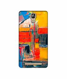 Amazon Brand - Solimo Designer Multicolor Squre Blocks 3D Printed Hard Back Case Mobile Cover for Gionee Marathon M5 Plus