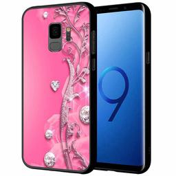 Amazon Brand - Solimo Designer Floral Printed Hard Back Case Mobile Cover forSamsung Galaxy S9 (D1168)