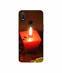 Amazon Brand - Solimo Designer Candle Light 3D Printed Hard Back Case Mobile Cover for Realme 3 Pro