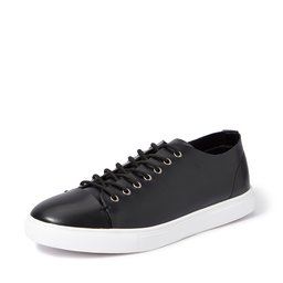 Amazon Brand - Symbol Men's Black Sneakers - 9 UK/India (43 EU)(AZ-SH-22A)