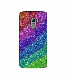 Amazon Brand - Solimo Designer Multicolor Sparkle 3D Printed Hard Back Case Mobile Cover for Lenovo K4 Note