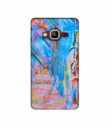 Amazon Brand - Solimo Designer Light Multicolor Canvas 3D Printed Hard Back Case Mobile Cover for Samsung Z2