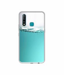 Amazon Brand - Solimo Designer Half Fill UV Printed Soft Back Case Mobile Cover for Vivo Z1 Pro