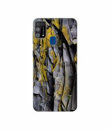 Amazon Brand - Solimo Designer Rock Texture 3D Printed Hard Back Case Mobile Cover for Samsung Galaxy M31