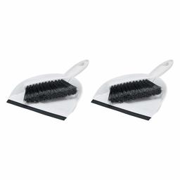 AmazonCommercial Mini Brush and Dustpan Set - 2-Pack