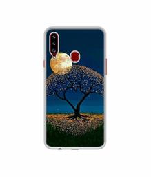 Amazon Brand - Solimo Designer Dark Night View UV Printed Soft Back Case Mobile Cover for Samsung Galaxy A20s