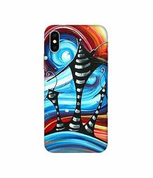 Amazon Brand - Solimo Designer Abstarct Texture 3D Printed Hard Back Case Mobile Cover for Apple iPhone Xs Max