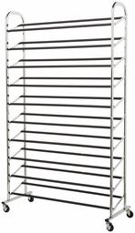 AmazonBasics 50 Pair Shoe Rack (Renewed)