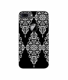 Amazon Brand - Solimo Designer Pattern Design 3D Printed Hard Back Case Mobile Cover for Apple iPhone 8 Plus (with Logo Cut)