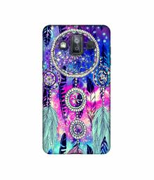 Amazon Brand - Solimo Designer Round Wall Hanging Pattern 3D Printed Hard Back Case Mobile Cover for Samsung Galaxy J7 Duo