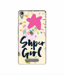 Amazon Brand - Solimo Designer Super Girl 3D Printed Hard Back Case Mobile Cover for Micromax Canvas Juice 3Plus Q394