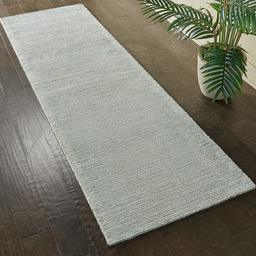 Amazon Brand – Rivet Contemporary Striated Jute Runner Rug, 7' 6