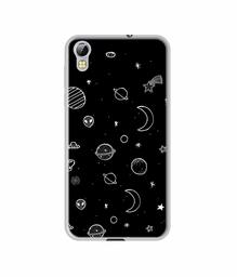 Amazon Brand - Solimo Designer Solar System UV Printed Soft Back Case Mobile Cover for Techno i3