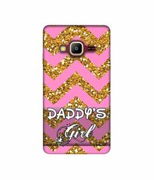 Amazon Brand - Solimo Designer Daddy's Girl 3D Printed Hard Back Case Mobile Cover for Samsung Z2