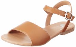 Amazon Brand - Symbol Women's Camel Fashion Sandals-7 UK (40 EU) (10 US) (SYM-WS-010)