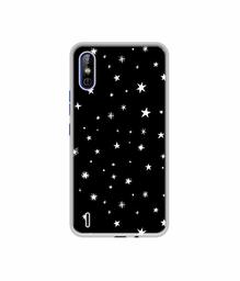 Amazon Brand - Solimo Designer Sperking Stars UV Printed Soft Back Case Mobile Cover for Tecno Spark Go