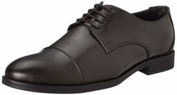 Amazon Brand - Symbol Men's Brown Synthetic Formal Shoes - 11 UK (AZ-KY-355)