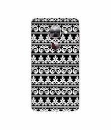 Amazon Brand - Solimo Designer Two Different Patterns 3D Printed Hard Back Case Mobile Cover for LeEco Le Max 2